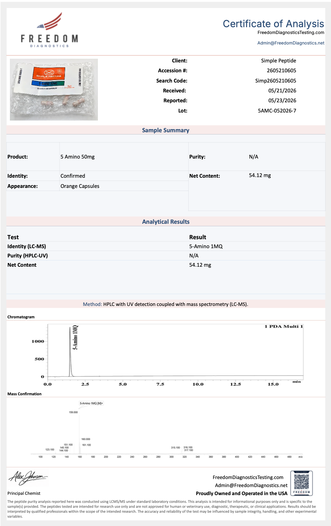 5-Amino-1MQ Capsules - Image 2
